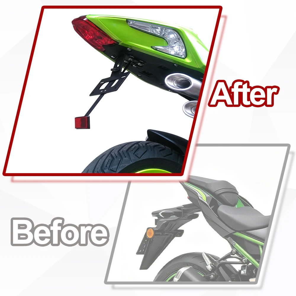 Motorcycle Tail Tidy Fender Eliminator License Plate Holder For Benelli TNT 125/135 2017 2018 2019 2020 2021 2022 2023 2024-2026