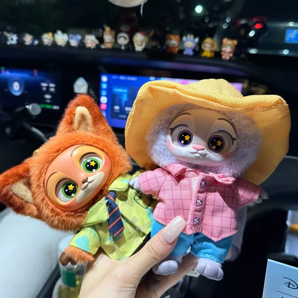 

Zootopia Blind Box Cute Nick Judy Action Figure Zootopia Plush Vinyl Doll Mystery Box Anime Figures Cartoon Collection Model Toy