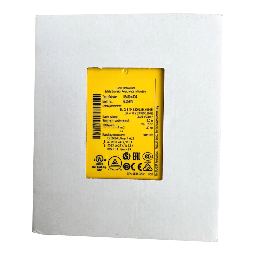 UE410-4RO4 6032676 وحدات تحكم أمان مرحل الأمان Flexi Soft في المخزون