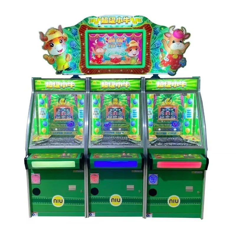 Commercial Coin Pusher Arcade Game Machine Automatic Scoring Fun Game Equipment for Arcades and Resorts