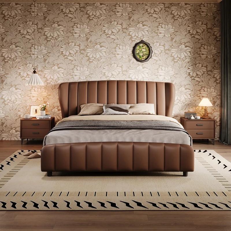Cabecero Decorativo para Cama Doble, Diseño Queen, Estructura de Madera para Cama King Size, Cama Doble, Cama Matrimonial, Muebles de Dormitorio