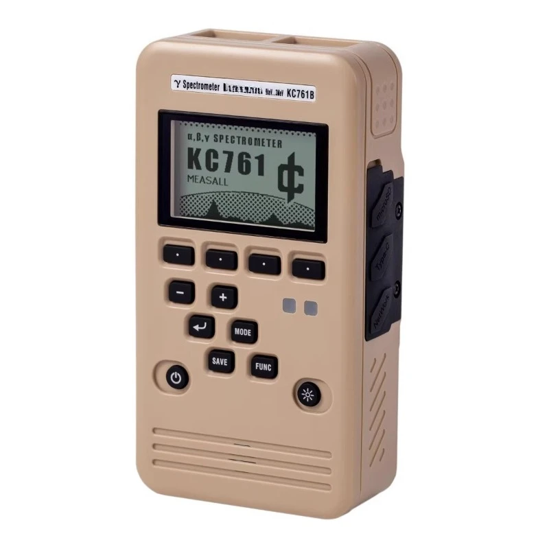 

KC761B Handheld Gamma Spectrometer Professional Nuclear Radiation Detector Alarm Dosimeter Remote Monitoring
