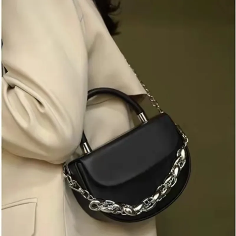

Niche simple senior sense of box bag 2025 fall new exquisite chain single shoulder crossbody handheld small square bags