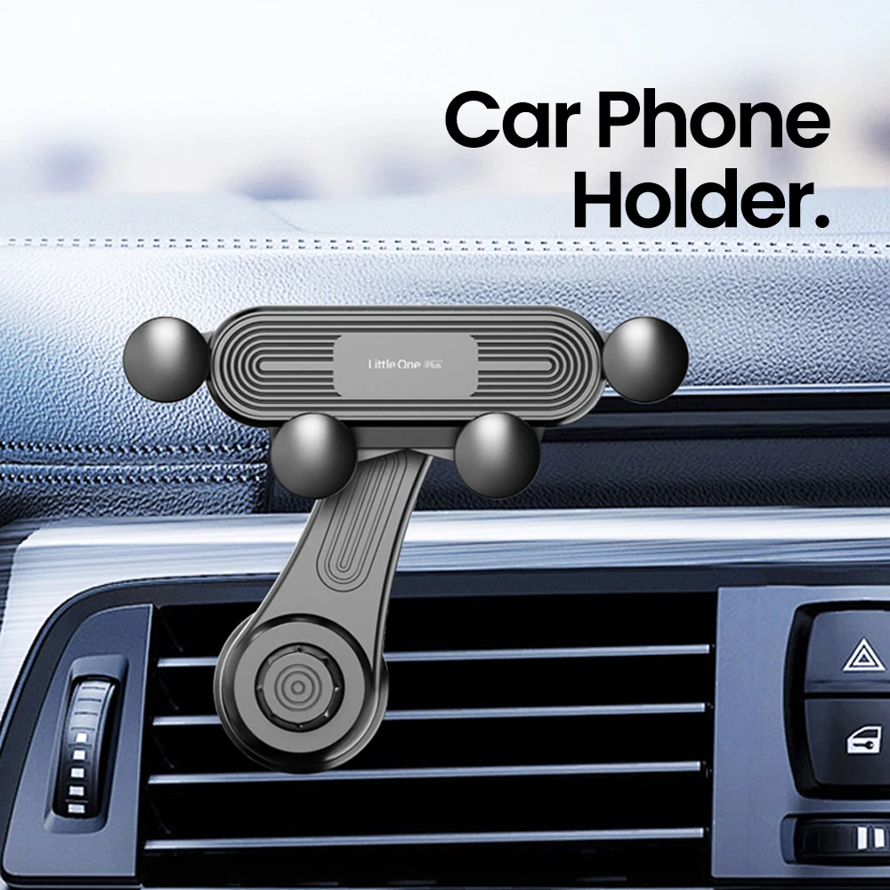 360 °   Supporto per telefono per auto a gravità con rotazione Presa d'aria Supporto per telefono telescopico per IPhone 15 14 Xiaomi Samsung Telefono per auto universale