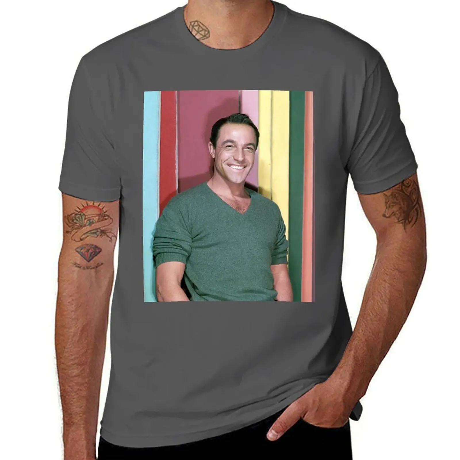 

Gene Kelly handsome T-Shirt Work Style Casual T-Shirt
