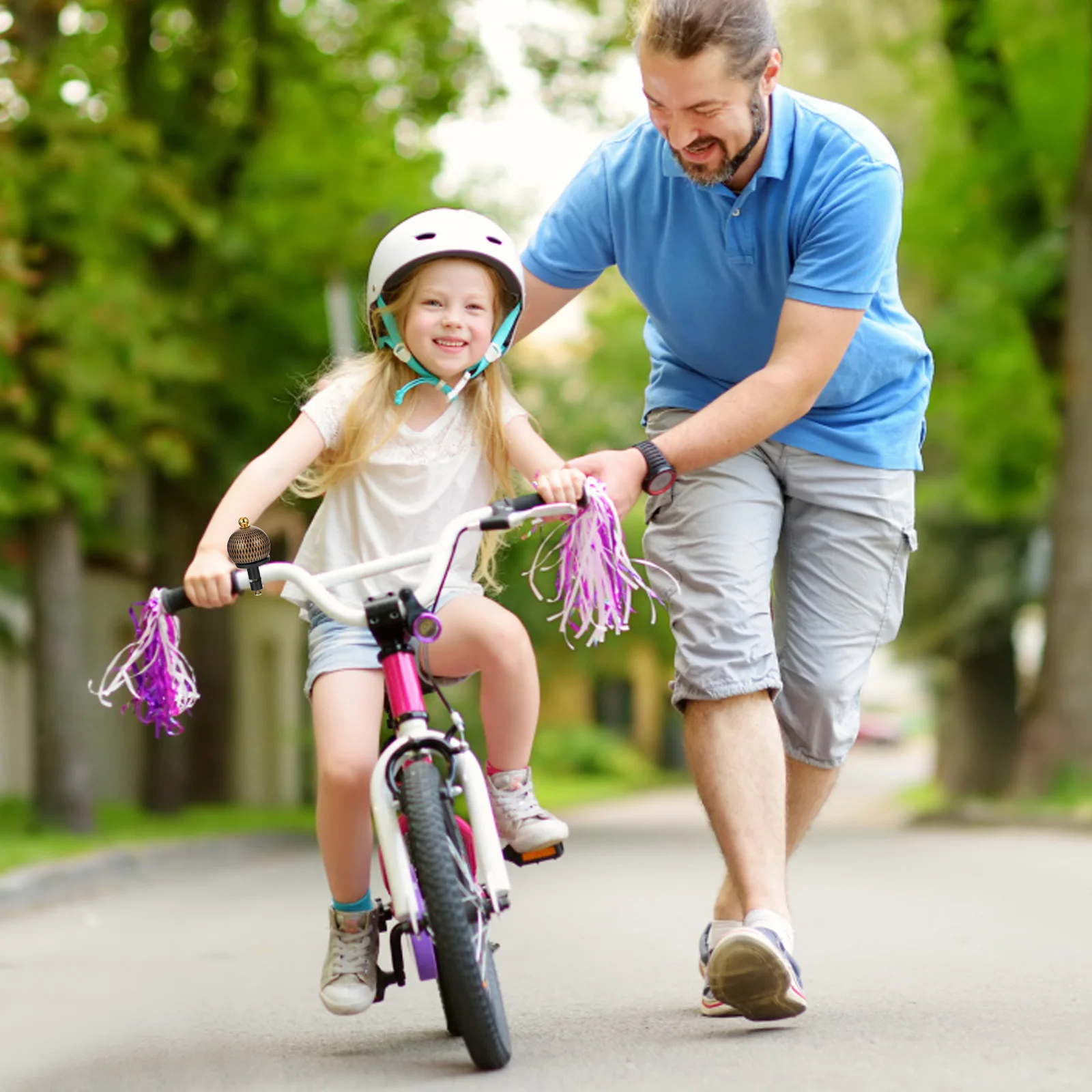 

2pcs Aluminum Alloy Bike Bells Loud Metal Cycling Bell For Road Mountain Bike Durable Handlebar Bell With Clear Sound