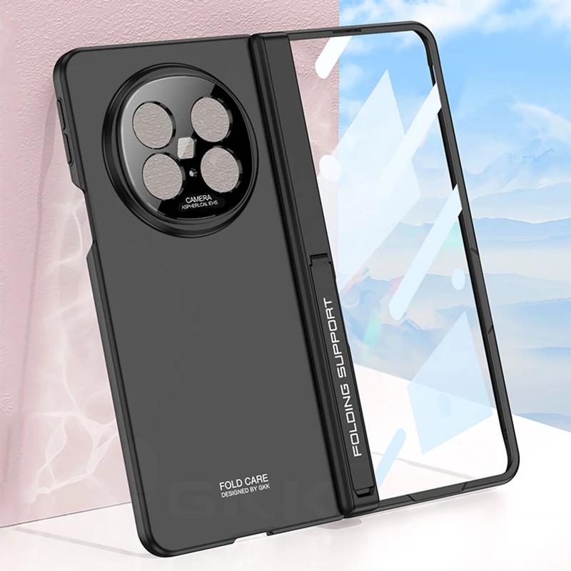 Magnetyczne etui z zawiasem i podstawką do OPPO Find N5 Magnetyczne szkło ochronne na ekran z bezprzewodowym ładowaniem do etui Oppo Find N5 — zdjęcie produktu 5