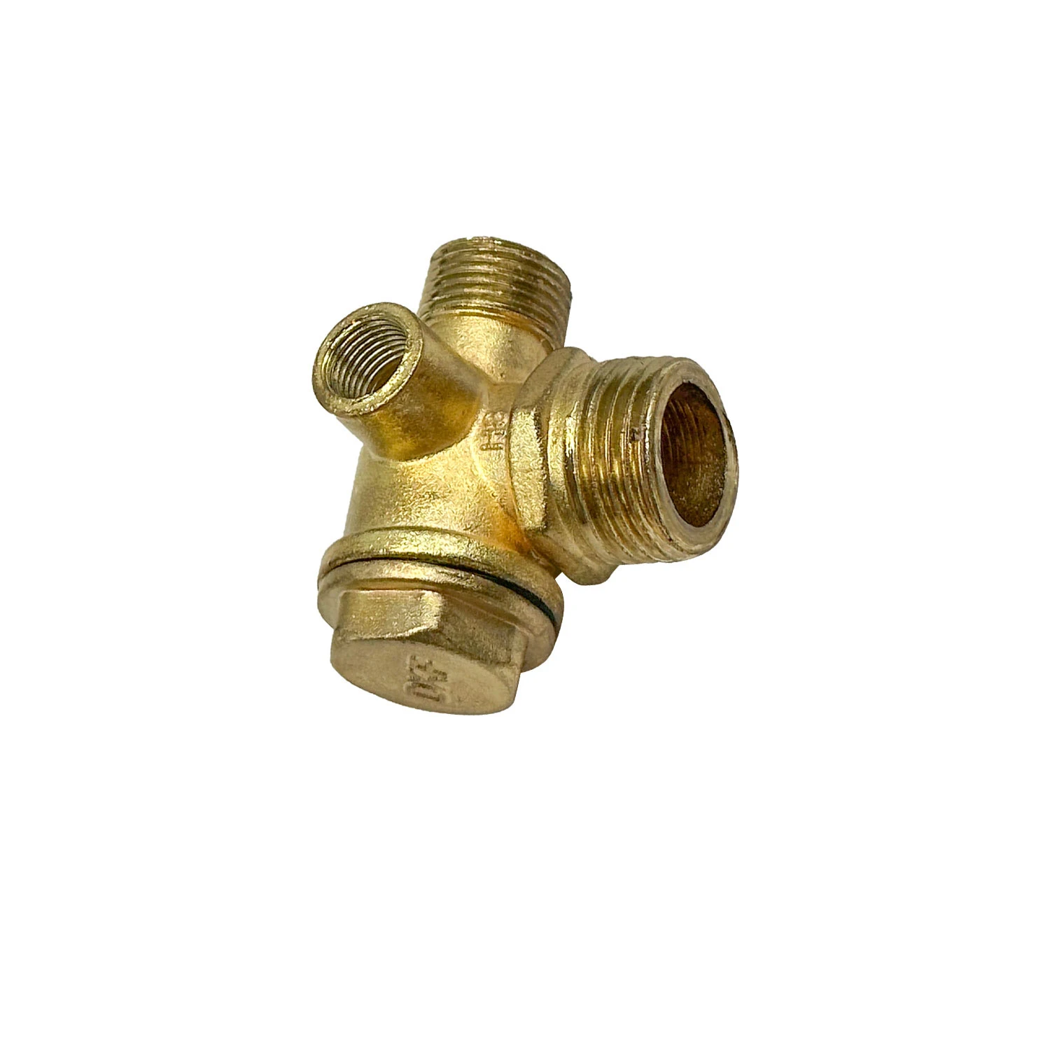 

Air compressor check valve replacement brass connector tool internal thread nickel plated 20*16*9mm accessories