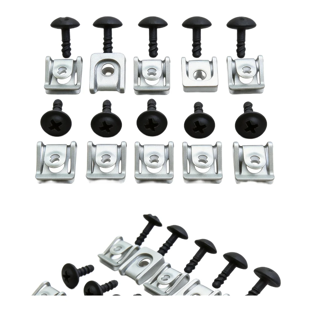 Rugged Driving Mounting Kit Clip Engine Guard Mounting Black Rugged Driving Conditions Long-Lasting Durability