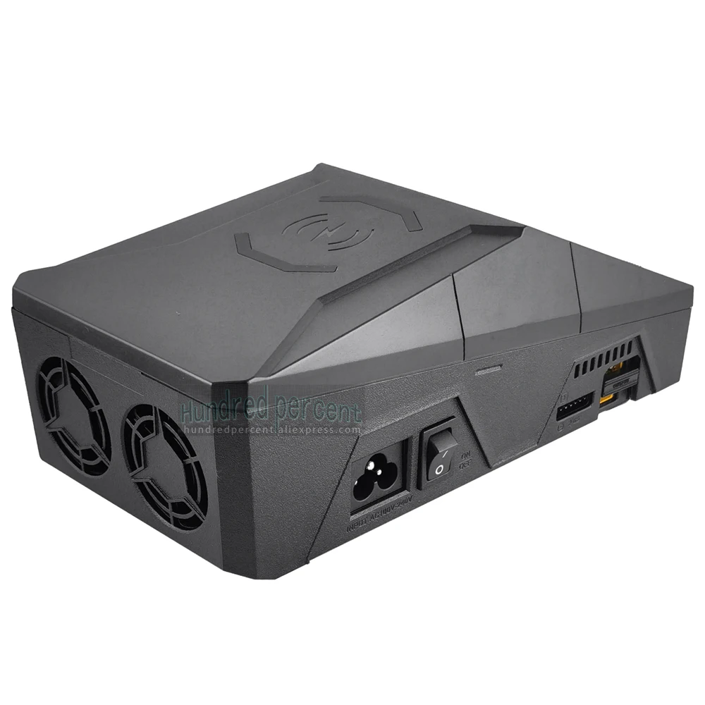 ToolkitRC Q6AC Charger Intelligent 4-Channel 1S 2S 3S 4S 5S 6S Lithium Battery Fast Charging XT60 30 IPS 3.5-inch AC400W DC1000W