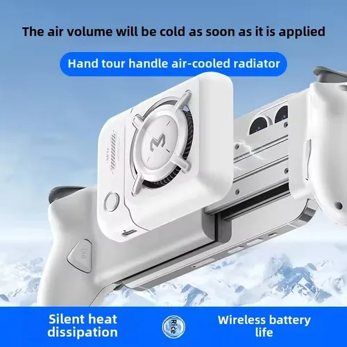 Imagen 1 del producto Disipador de calor Memo Mord especial para mango elástico FLA5 con mango elástico S2/S3, enfriador de teléfono móvil con ajuste de tres niveles