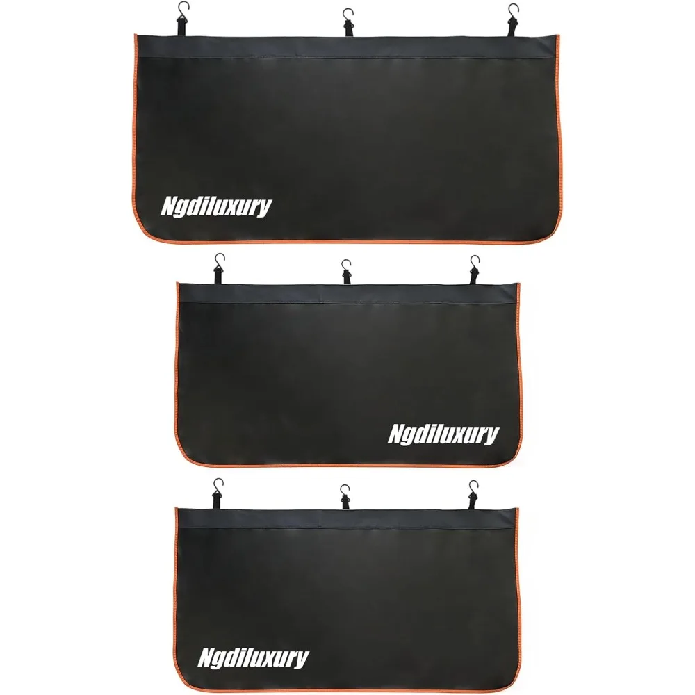 

fender covers for mechanics,3pcs microfiber leather car fender with stronger magnets & hooks automotive fender protector mats pa