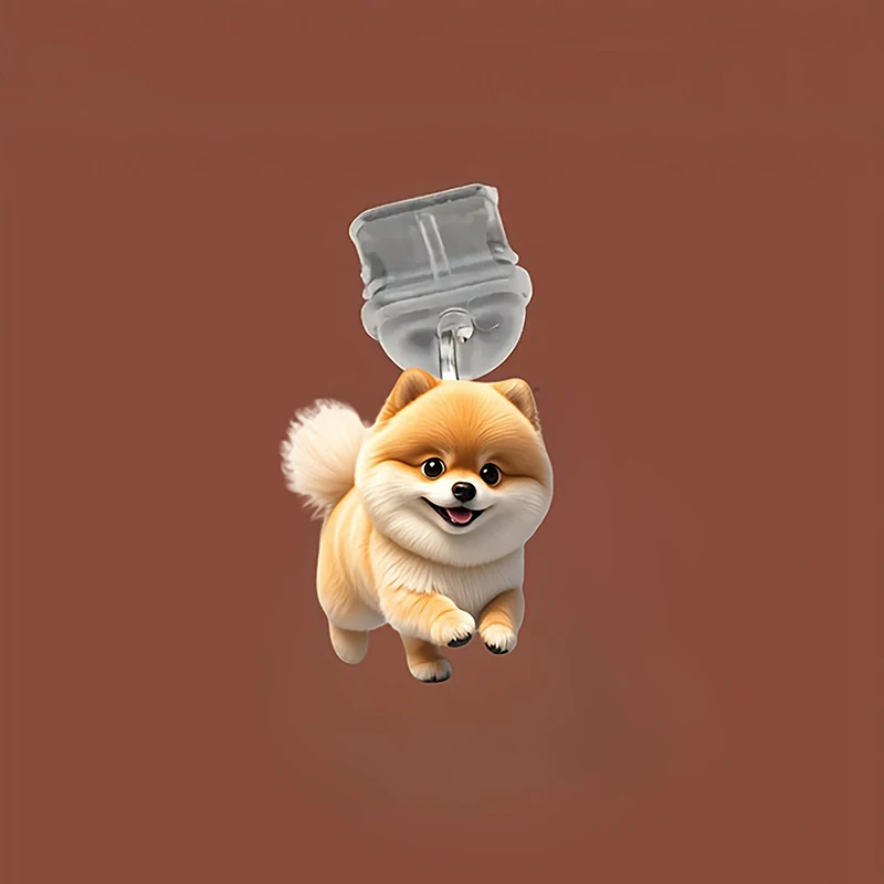 Mobiele telefoon stofplug hanger, schattige kat hond klaver ontwerp voor iPhone Type-C oplaadpoort