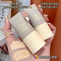 Soft Mist Liquid Foundation Glow Velvet Finish Full Coverage Long Lasting Moisturizing Oil-control Silky Face Makeup Foundation