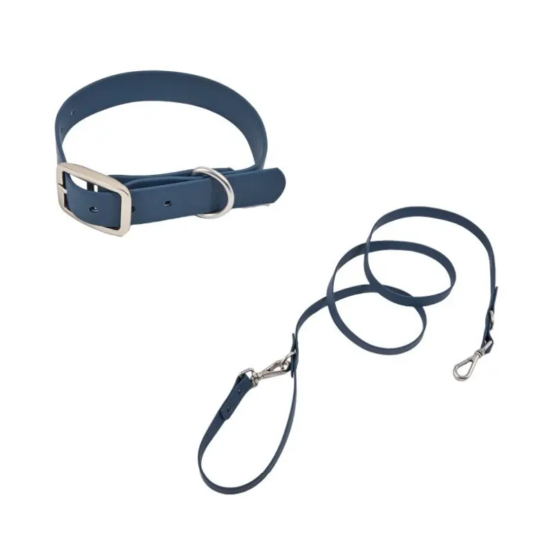 

Heavy Duty PVC Dog Harness and Leash Set Adjustable Reflective Chest Strap for Large Medium Dogs Pet Vest Leash Outdoor Training