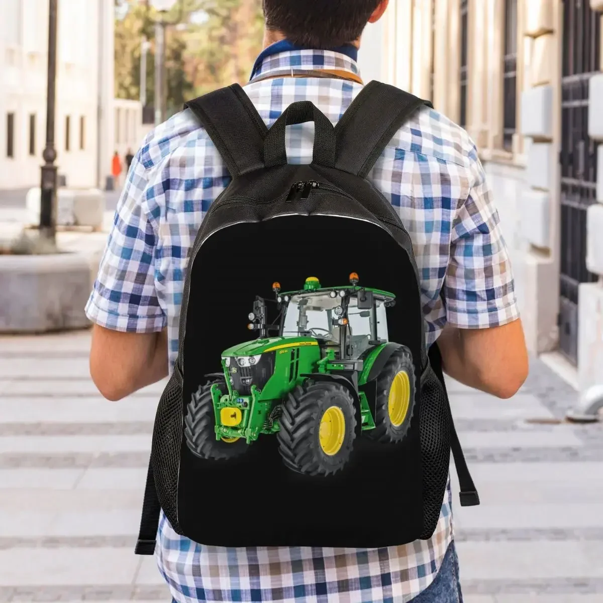 Zaino da viaggio per trattore Donna Uomo Scuola Laptop Bookbag Borse per studenti universitari