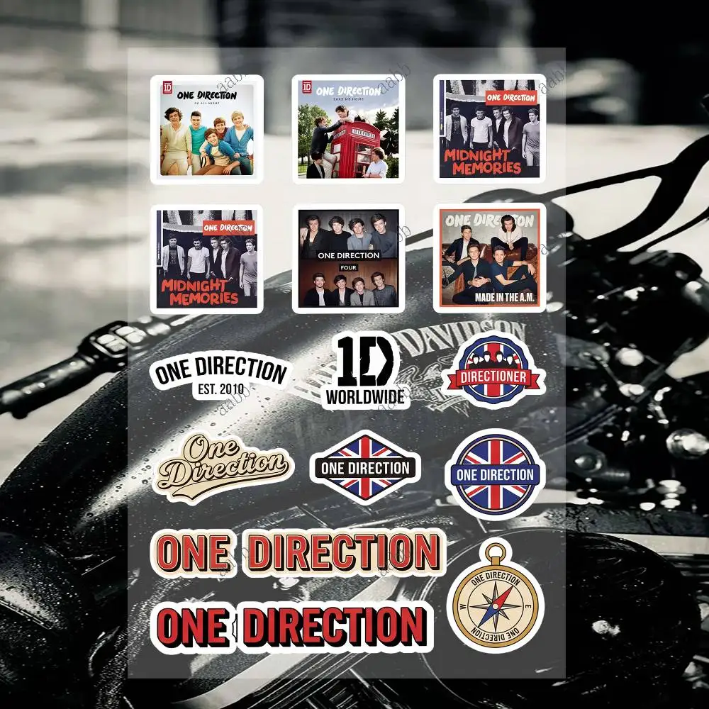 O-One D-Dire C-ction Custom Motorcycle Sticker Kit Reflective Decal Set For Helmet Tank Fairing Body Graphics