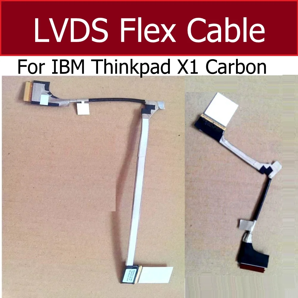 

Laptop Video Screen Flex Cable For Lenovo IBM Thinkpad X1C X1 Carbon 50.4RQ15.001 50.4RQ17.001 LCD LED LVDS Display Ribbon