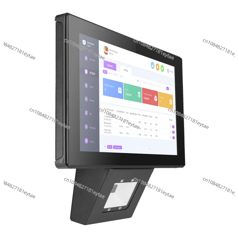 2023 10.1 Inch Android Window System POS Price Checker with 2D Barcode Scanner for Retail Store Price Checking