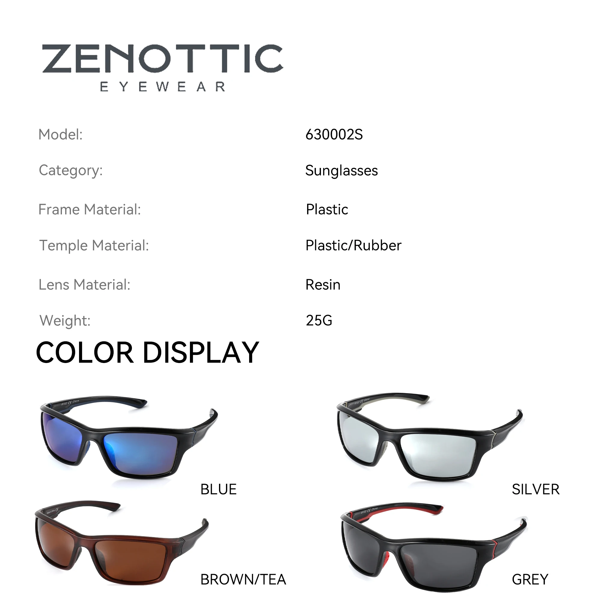 ZENOTTIC Men Cycling Sunglasses UV400 Protection Sport Polarized Sun Glasses for Women Driving Shade Travel