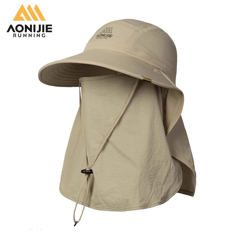 

AONIJIE E4627 Sports Cap Women Men Outdoor Sun Hat Enlarged Brim Shawl Camping Hiking Climbing Fishing Hat Sunscreen Travel Cap