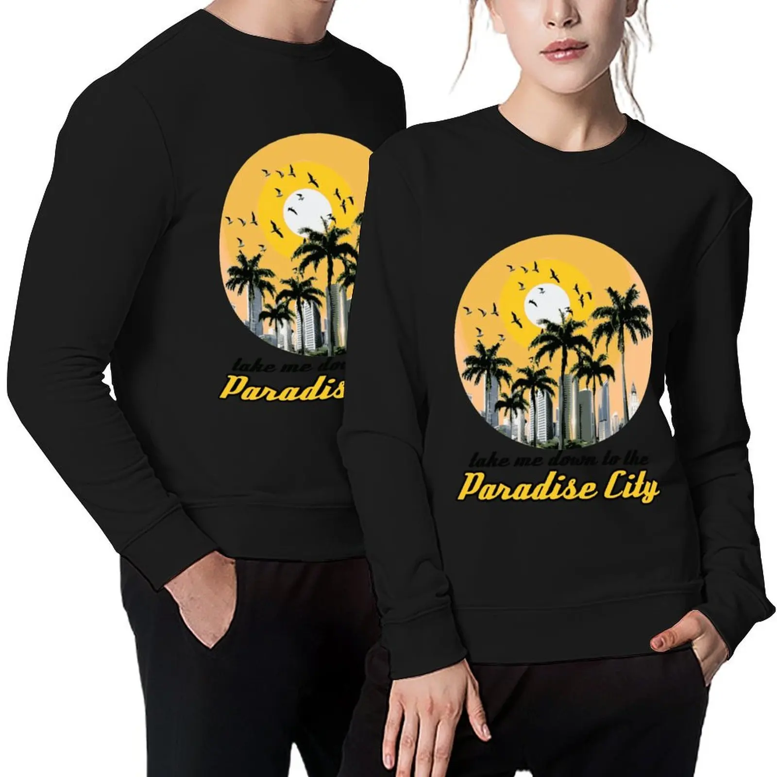 

Paradise City Pullover autumn jacket men men clothing men clothes mens clothes men's sweatshirt