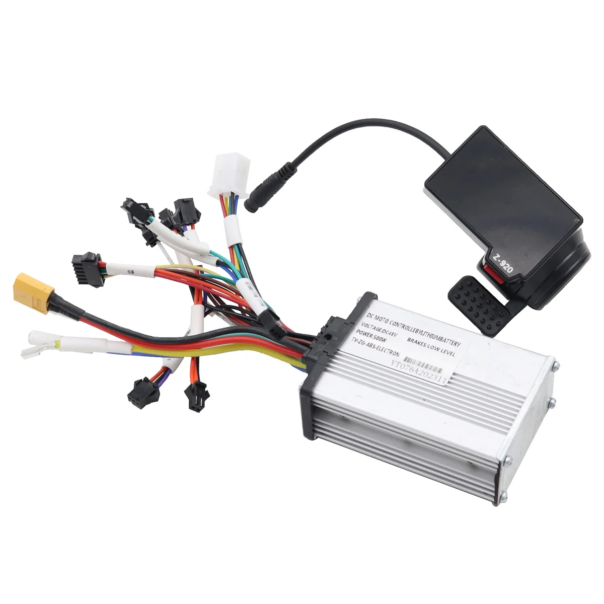 48V 500W Brushless Controller+Z-920 LCD Accelerator for Kugoo M4/PRO&CROSSER T4 Electric Scooter Repair Parts