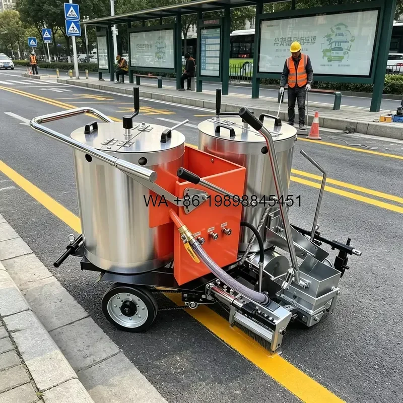 Wmwmnu Self Propelled Road Marking High Precision Line Drawing for Highway and Airport Runway
