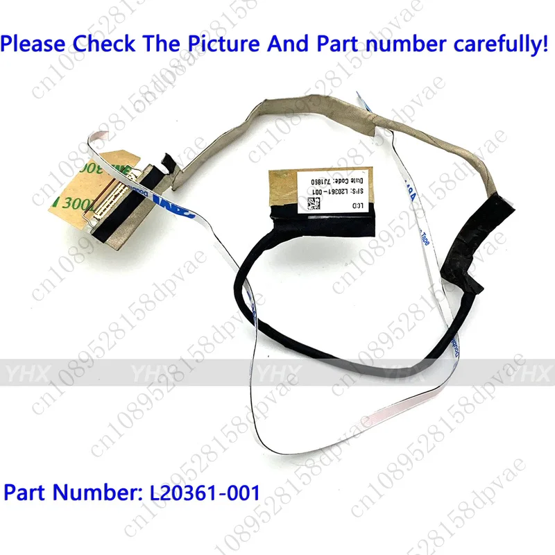 

GYX Новый L20361-001 для кабеля HP Zbook 15-CX 15 В G5 ZHAN 99 G1 FHD Lcd LVDS.