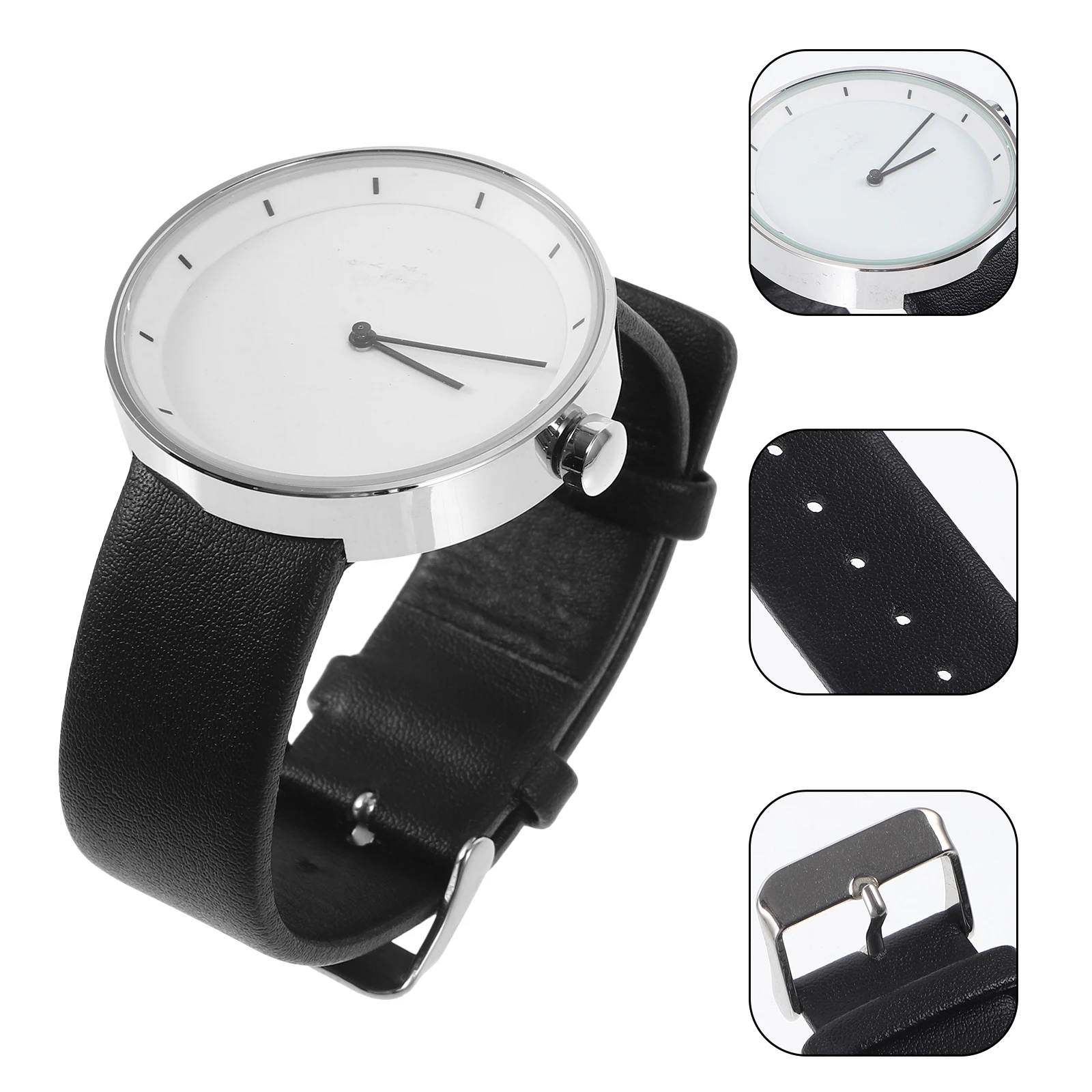 

Stylish Men'S Quartz Watch Business Fashion Strap Durable Vintage Design For Father'S Day Birthday Christmas Mens
