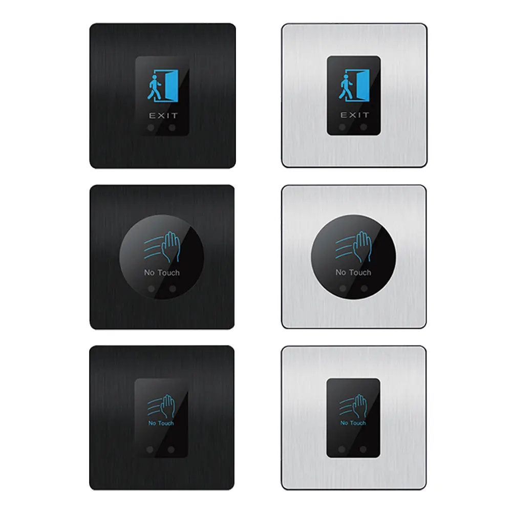 Touchless Door Release Switch 12V 24V Access Control System Opener Electronic Lock IR Contactless Infrared No Touch Exit Button