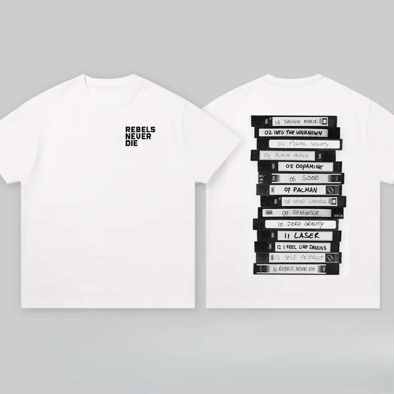 2026 Men's and Women's New Hardwell Short Sleeve T-shirt Men's Top 100 Dj Around Clothes Electric Sound Revealed Brand - view 4