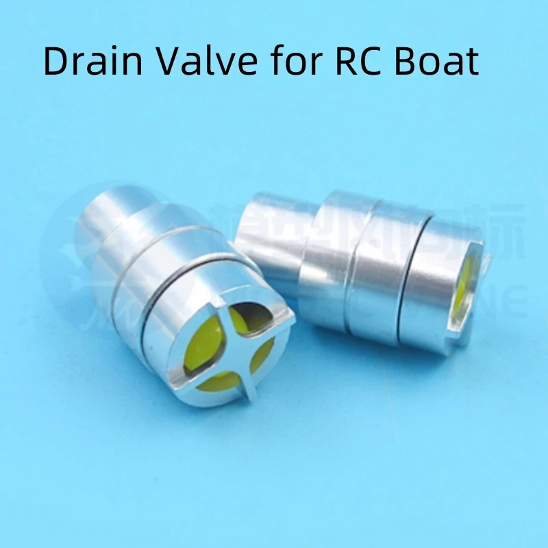 2 stks/partij Staart Hek Automatische Aftapkraan/Afvoer Outlet/Waterafvoer voor RC Elektrische/Benzine Borstelloze Jet boot