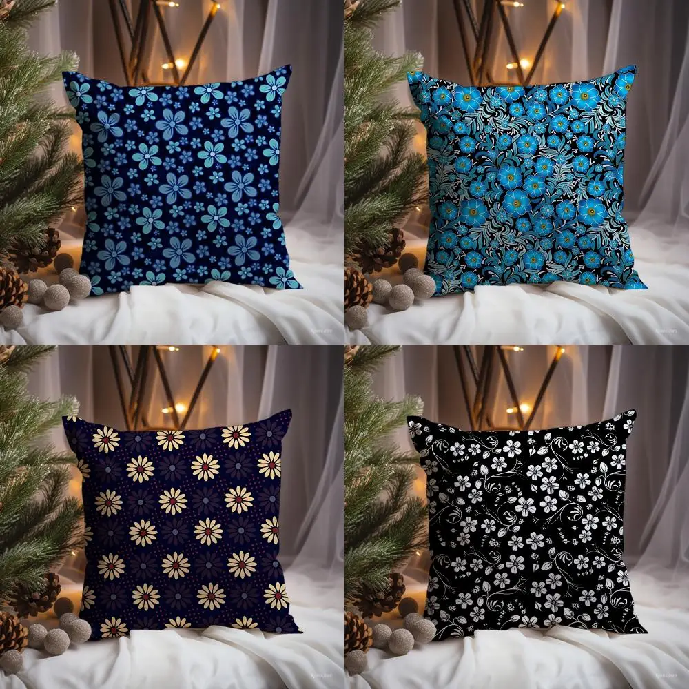 All‑Over Print Cushion Cover Premium Comfort Reversible Pillow Cove -Two in One Design for Any Room & Car Interior