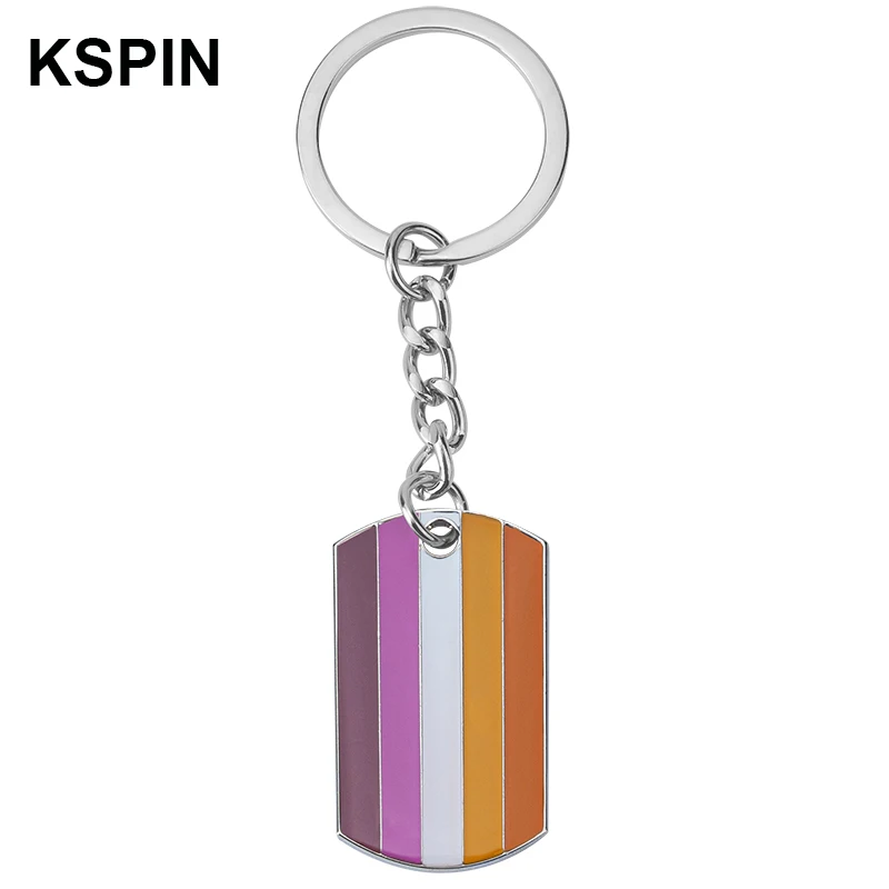 Sun Set Lesbian Key Chain Syria Bird Key RING  Keychain Bag Pendant Key Chain Holder Key Car Trinket Keyring For Men Women Gift