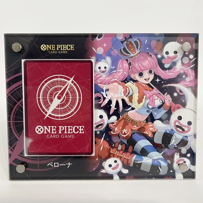 One Piece Opcg Color Printing Card Brick Comics Perona Trafalgar Law Acrylic Extended Picture Acg Toys Gift No Include Card