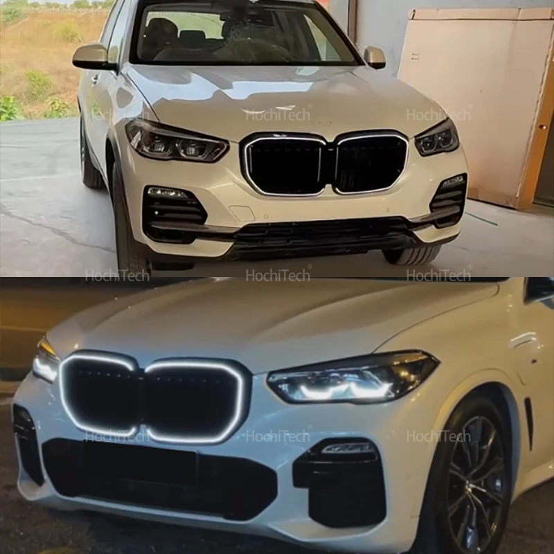 新しい LED ホワイトライトグリル BMW X5 G05 X5M F95 Pre-LCI 2019