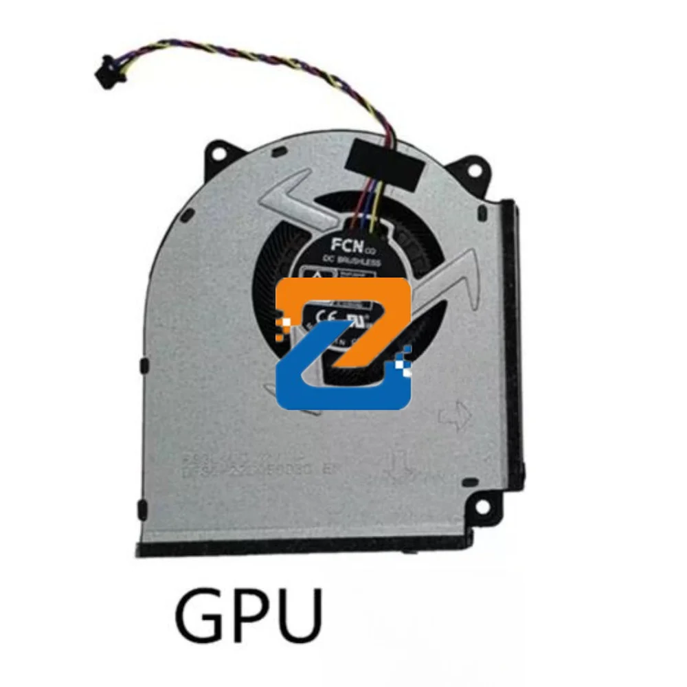 For ASUS ROG Strix G18 G814J G834J CPU GPU Cooling Fan Hard Disk Fan FS3L DFSCK22D05883C FQ71 DFSCK324162A2L DC12V 1A