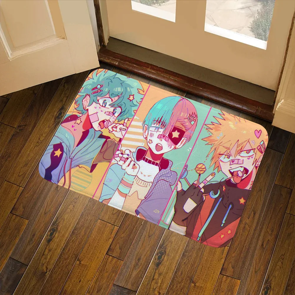 

M-y Heroes-Academy Carpet for Kitchen Mat Floor Mat Room Bedroom Rug Doormat Entrance to Home Decoration Accessories Customized