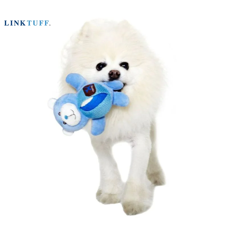 

Linktuff Pet Dog Squeak Training Toys - Frog/Duck/Bear