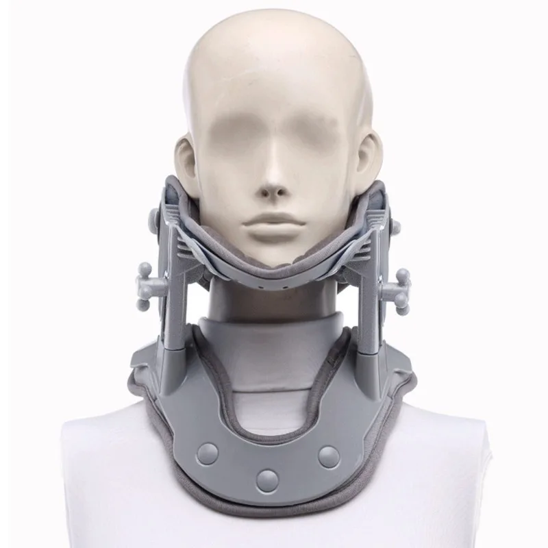 New Electric Heating Cervical Retractor, Hot Compress Physiotherapy Adjustable Support Correction Cervical Spine Fixator
