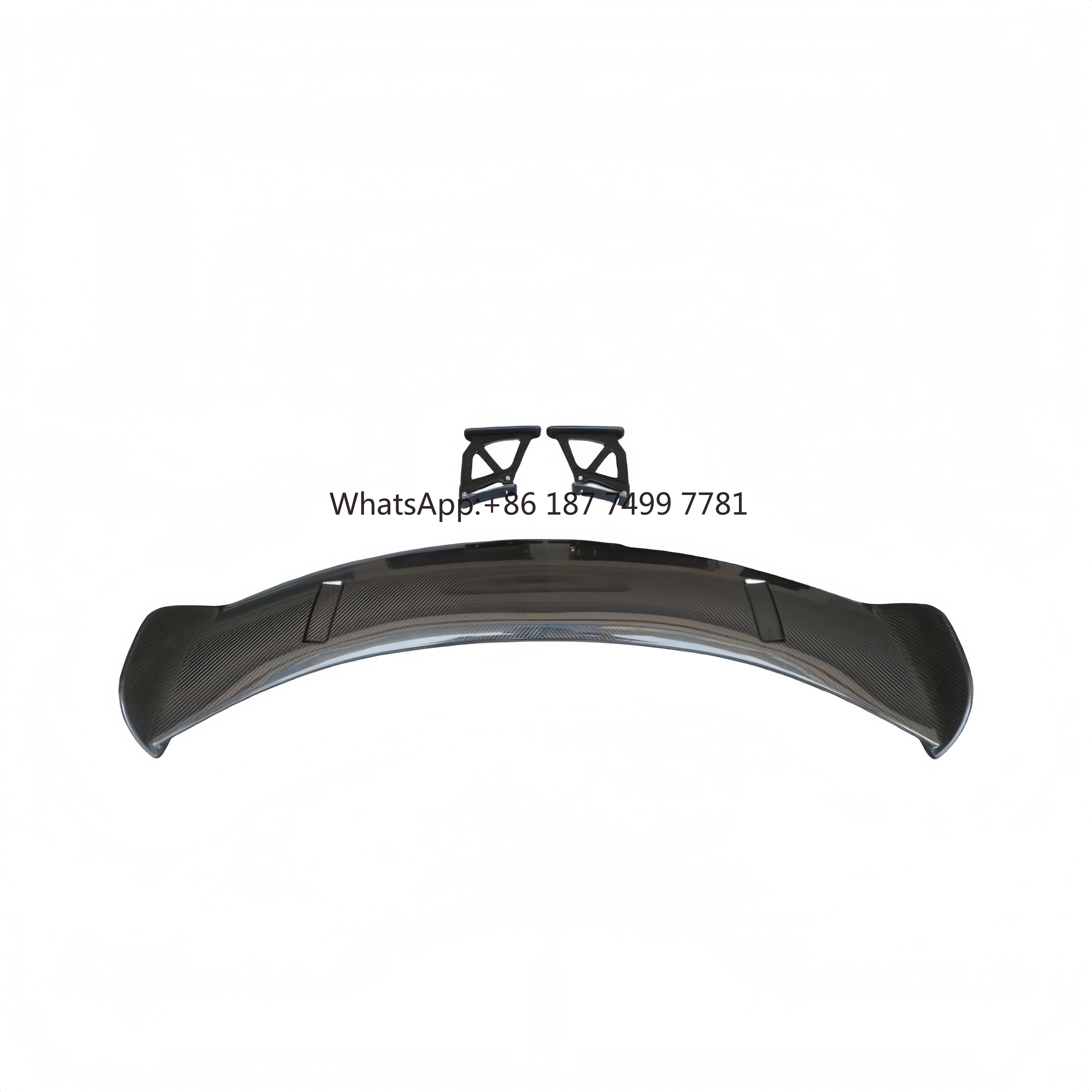 

For . 718/981/982 Upgrades GT Dry Carbon Fiber Rear Spoiler Car Surround