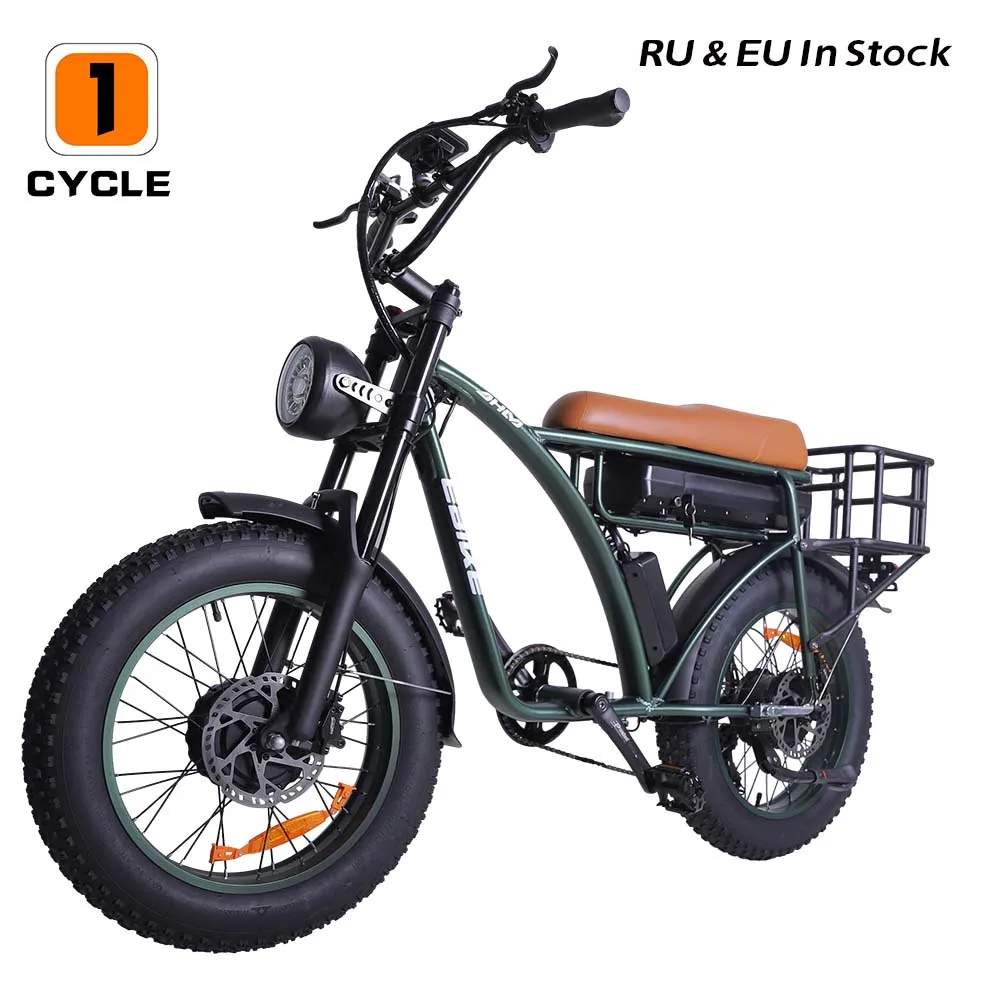 

1 цикл, электрический велосипед с двумя ступицами, мотоцикл 2000 Вт, съемный аккумулятор для взрослых, фэтбайк, внедорожник, горный туризм