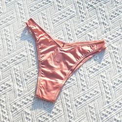 Sexy Women's Bikini Briefs Thongs Underwear Comfortable Sheer Mesh Low Rise Female Panties Underpants Knickers