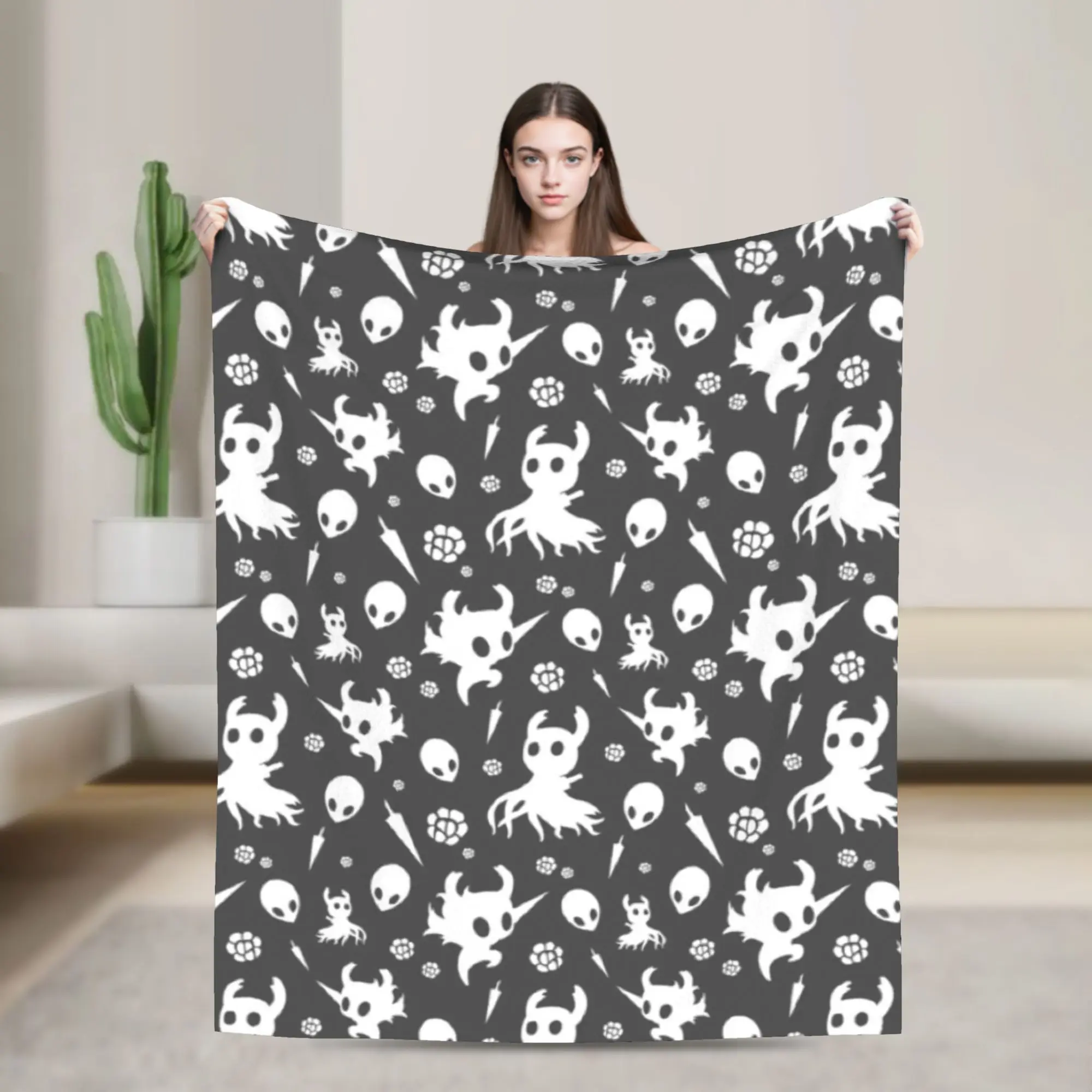 SOUL Hollow Knight Blanket Super Soft Warm  Throw Blankets for Bed 50x60 Inch Multi-size Bedspreads