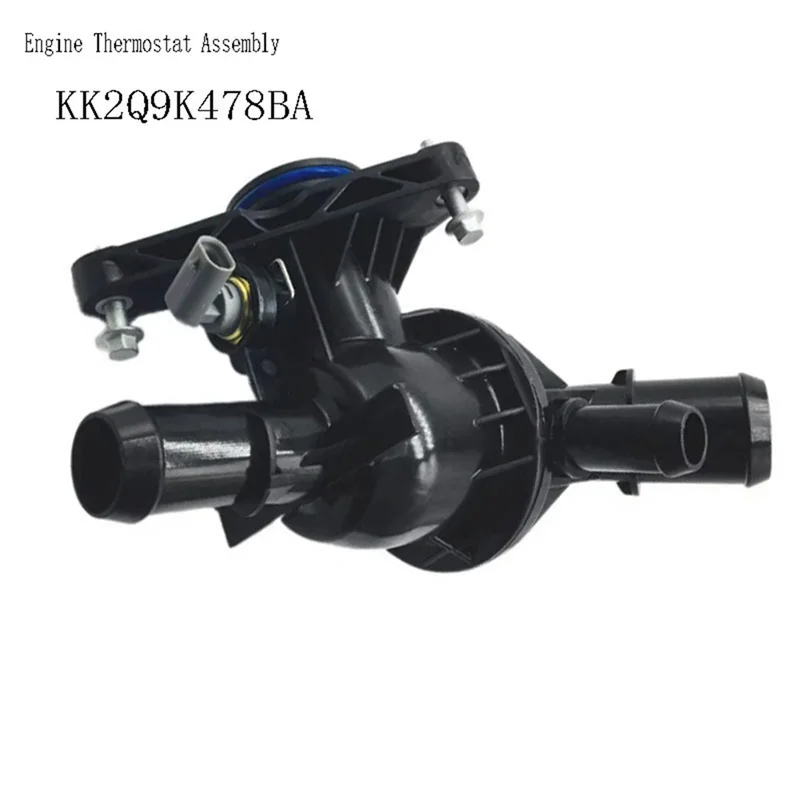 لفورد ترانزيت Mk8 مخصص 2.0 Ecoblue TDCI V363 مجموعة ترموستات المحرك مع مستشعر الإسكان رقم الجزء KK2Q9K478BA