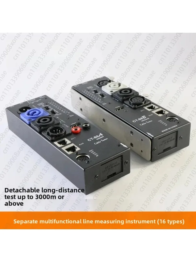 CT-88 Afzonderlijke multifunctionele lijnmeter, HDM-lijnmeter Automatische audio- en videodetectie - afbeelding 2