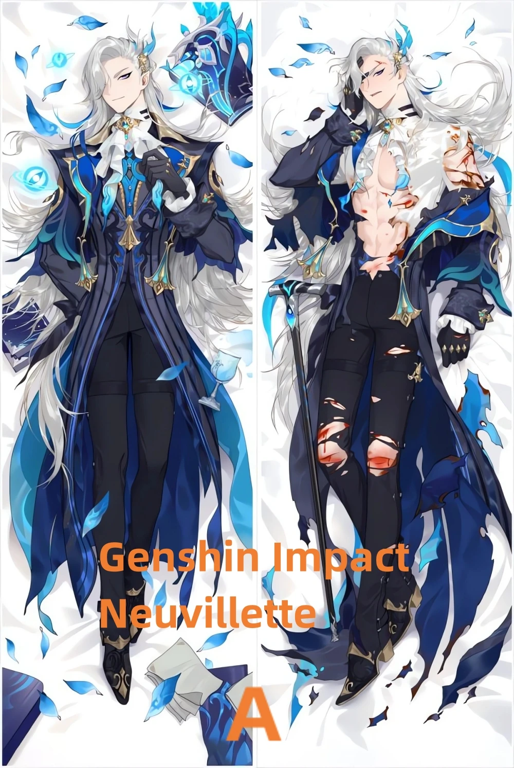 

Dakimakura Anime Pillow Case Genshin Impact Double-sided Print Of Life-size Body Pillowcase Can be Customized