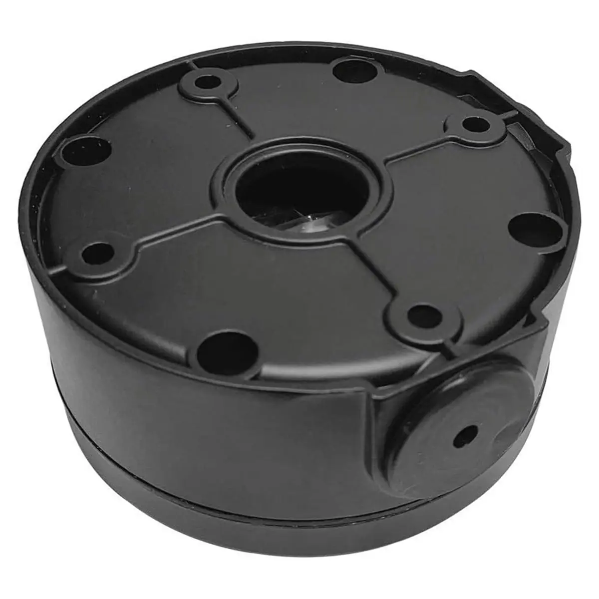 “QUALITY EXCELLE“Plastic Universal Junction Box for & Dome IP Security Camera Mount Bracket (Black-4 Pack)