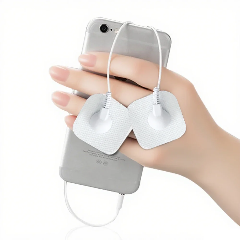 جهاز تدليك محمول صغير عشرات الهاتف متصل بالهاتف المحمول التحكم في نبض الجسم الاسترخاء مدلك الرقبة EMS محفز العضلات